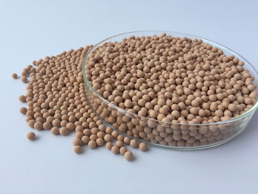 Qualität  3 - 5mm 4A Molecular Sieve Desiccant Granular With High Crush Strength Fabrik