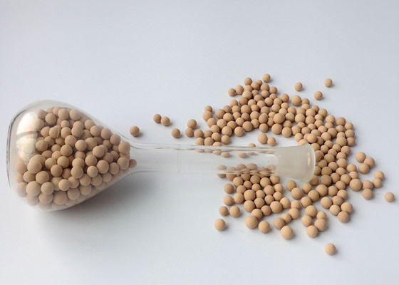 Wasser-Beige SGS-REICHWEITE des Zeolith-Molekularsieb-5A des Adsorbent-21,0% bestätigte statische adsorbierte