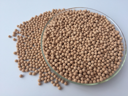 Wasser-Beige SGS-REICHWEITE des Zeolith-Molekularsieb-5A des Adsorbent-21,0% bestätigte statische adsorbierte