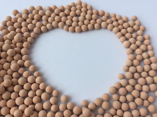 Kompressionsfestigkeit 85N und 4A Molekulare Siebe Trocknungsmittel Kugelpartikel zur Dehydrierung