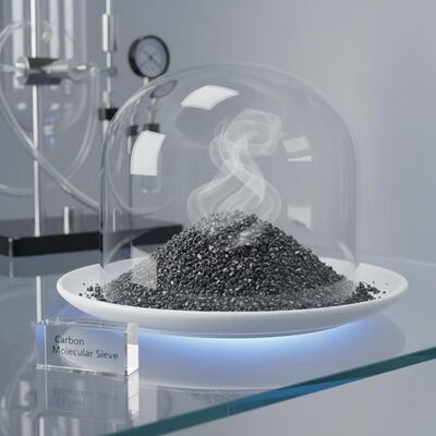 Kohlenstoffmolekulare Siebe CMS-220 mit Mikroporenlufttrennung und Größe 1,1-1,2 mm